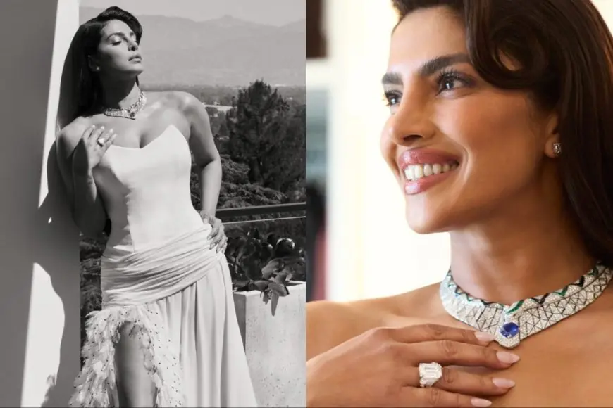 Priyanka Chopra Jonas Stuns In Bvlgari’s Serpenti Illusio High Jewellery Necklace