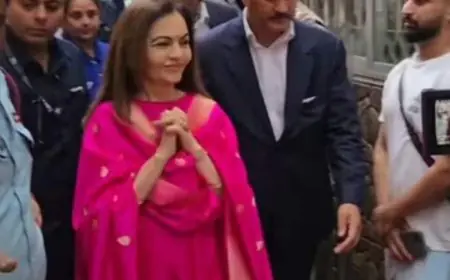 Nita Ambani’s Timeless Elegance Shines At Maa Kamakhya Temple In Guwahati