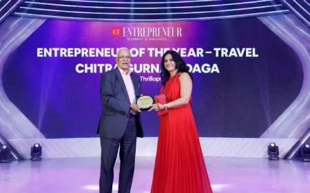 Thrillophilia CEO and Co-founder Chitra Gurnani Daga Receives ‘Entrepreneur of the Year – Travel’ at ET Awards 2026