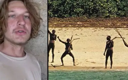 American Travel Vlogger Faces 5 Years In Jail For Offering 'Diet Coke' To The World's Most Isolated Tribe