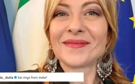 What Jhumka? Italian PM Giorgia Meloni’s ‘Desi’ Earring Moment Goes Viral