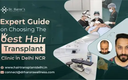 Expert Guide on Choosing the Best Hair Transplant Clinic in Delhi NCR