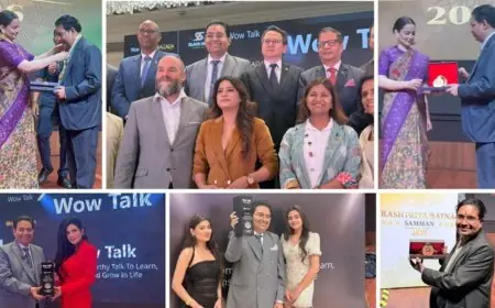 Dr. Basant Goel Honoured at Two Prestigious International Events in New Delhi for His Exceptional Contribution to Humanity and Healthcare
