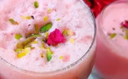 Beat The Heat With This Cafe-Style Gulkand Milkshake You Can Make In Minutes