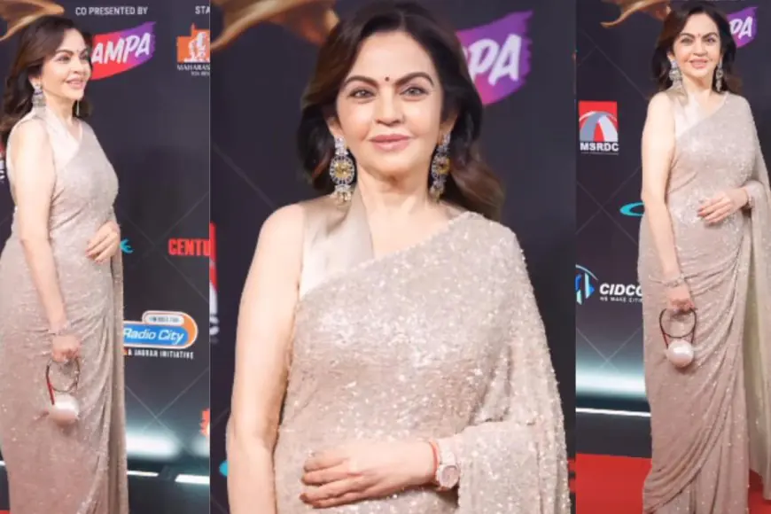 Nita Ambani Makes Heirloom Fashion Statement As She Rewears Isha’s Sabyasachi Saree