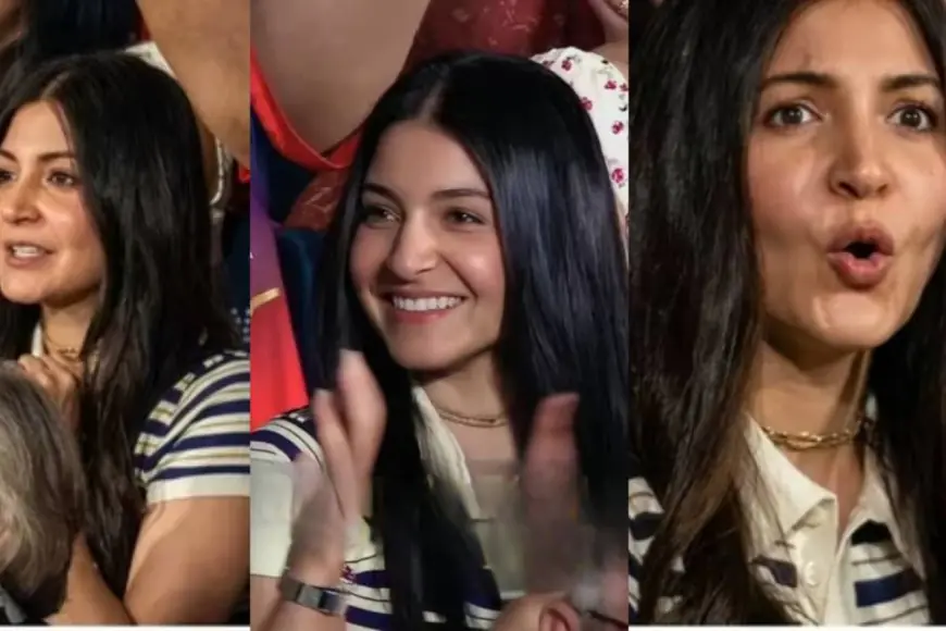 Anushka Sharma Keeps It Casual In A ₹17,000 Polo Tee At RCB Vs CSK IPL Match