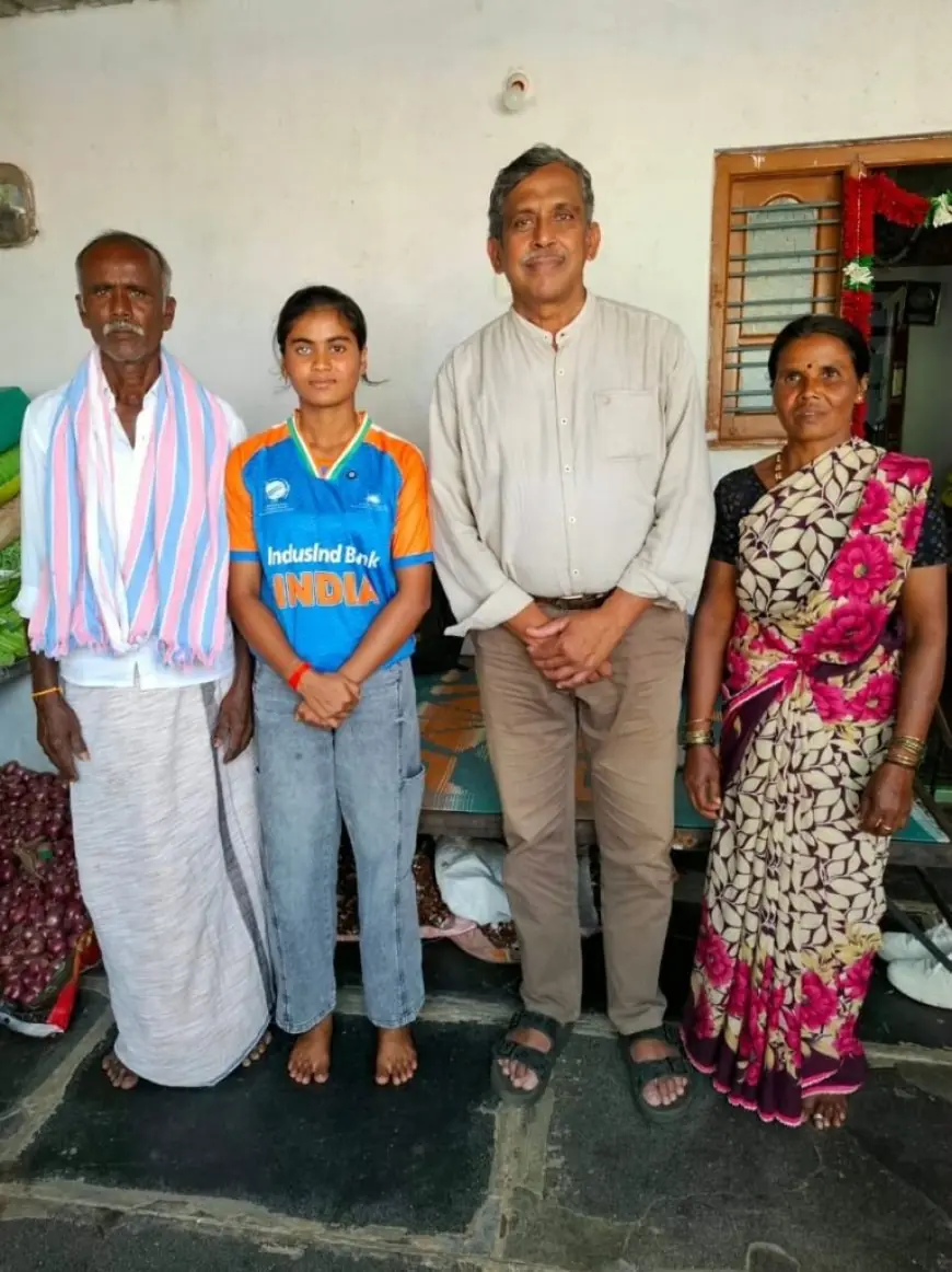 Ranga Rao Memorial School for Differently Abled Alumna Deepika T C gets a Grand Welcome in her Hometown