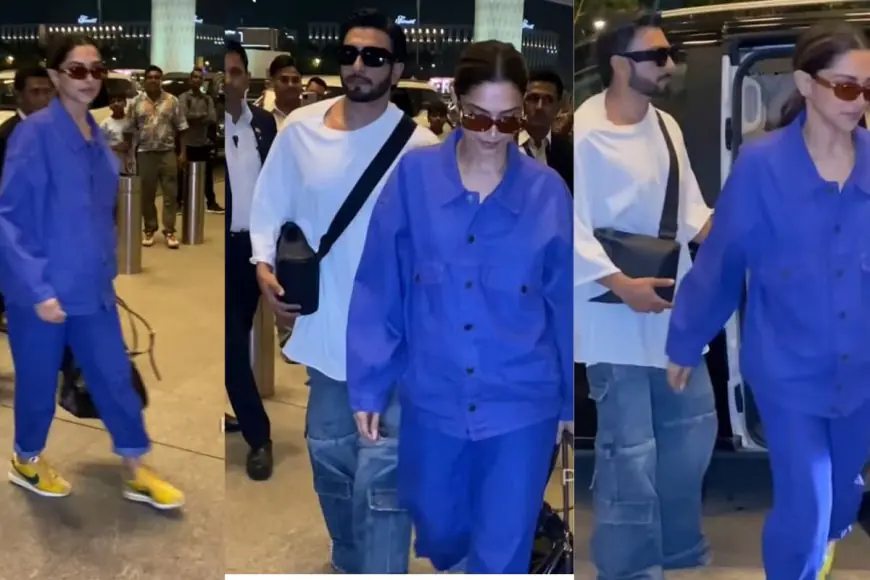 Deepika Padukone Chooses Denim And Ease For First Appearance After Second Pregnancy News